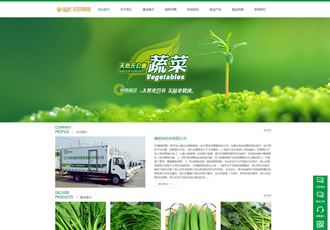 綠色蔬菜水果產品織夢網站源碼果蔬配送服務網