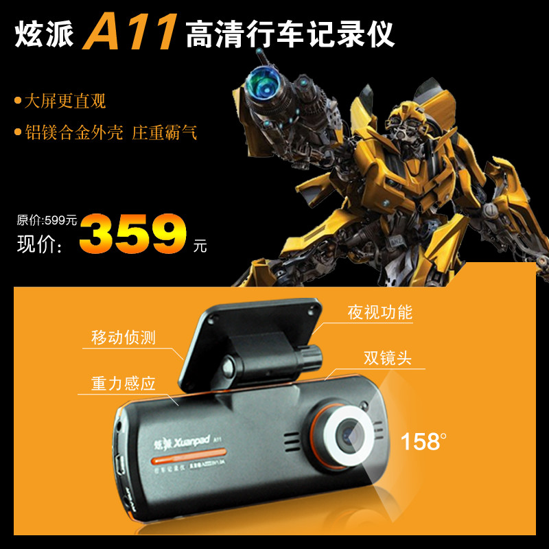 汽車用品行業記錄儀汽車配件主圖
