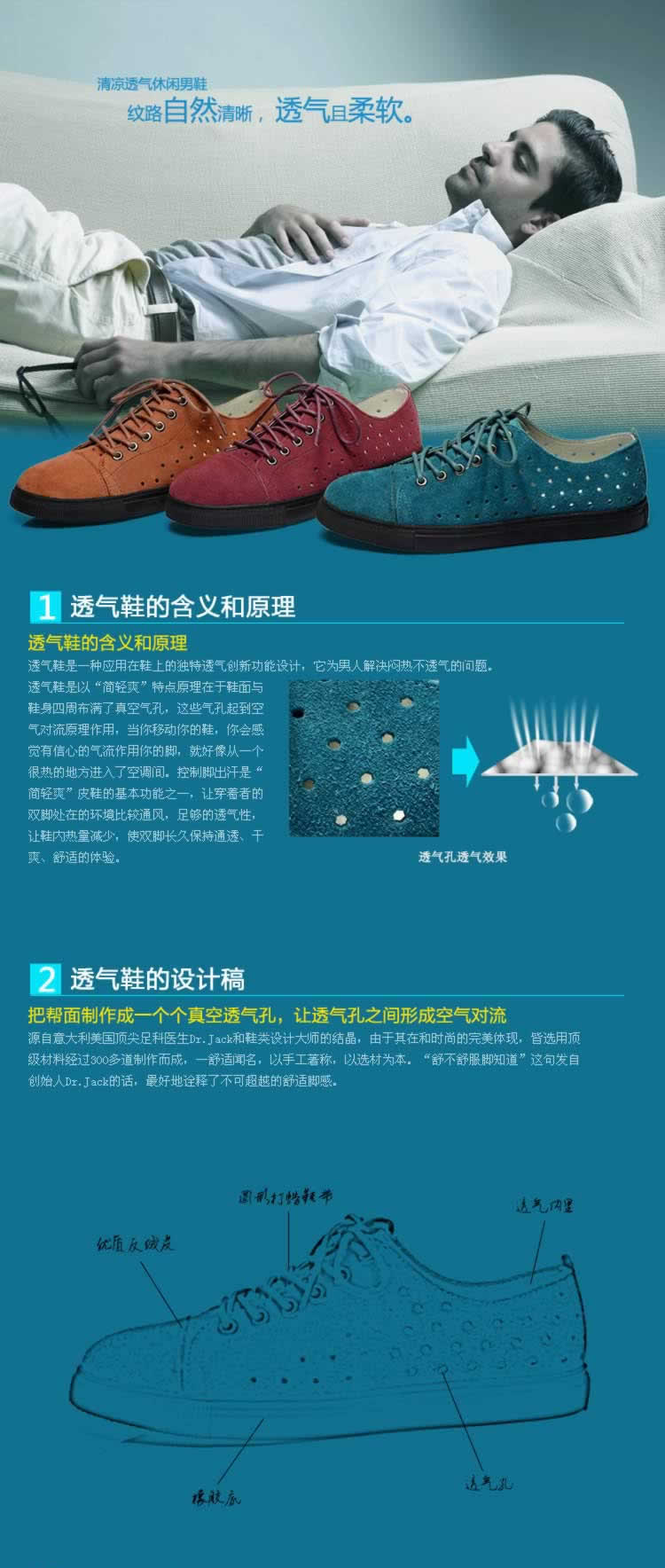 復古擦色抽褶休閑男鞋描述